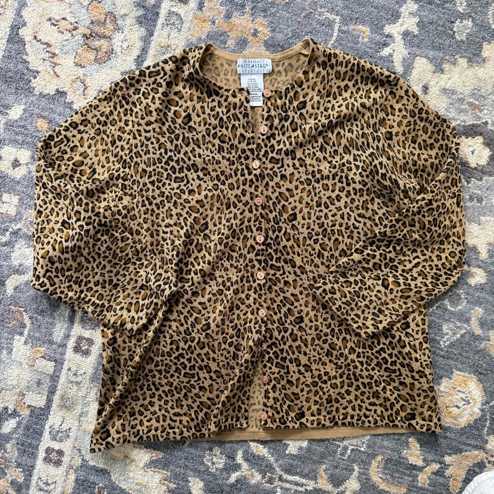 Leopard cardigan